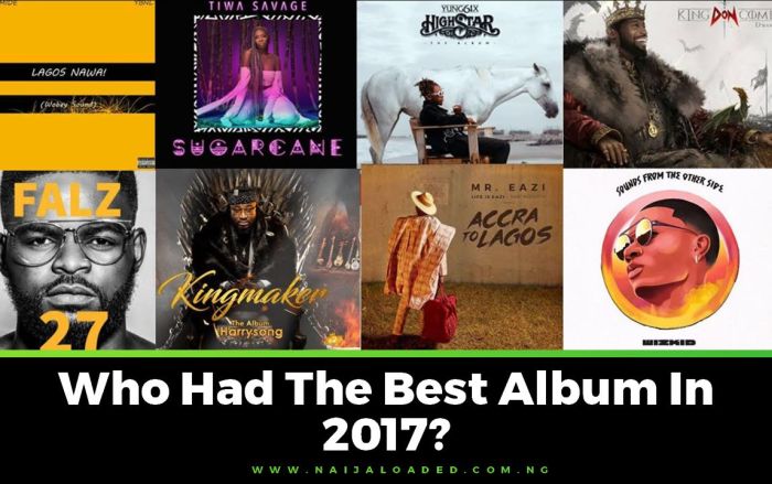 Let’s Vote!!! Who Had The Best Album In 2017?